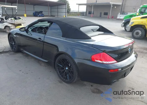 2008 BMW M6 z USA, uszkodzony, nr VIN WBSEK93568CY79809